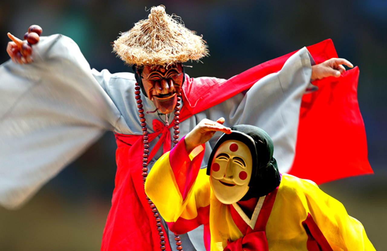Korean Traditional Mask Dance
