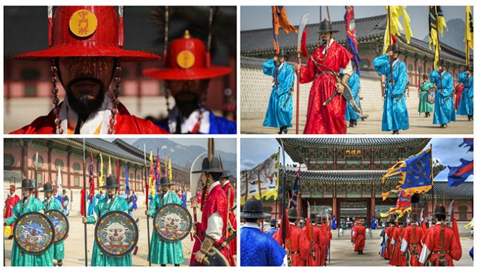 ceremony guard gyeongbokgung
