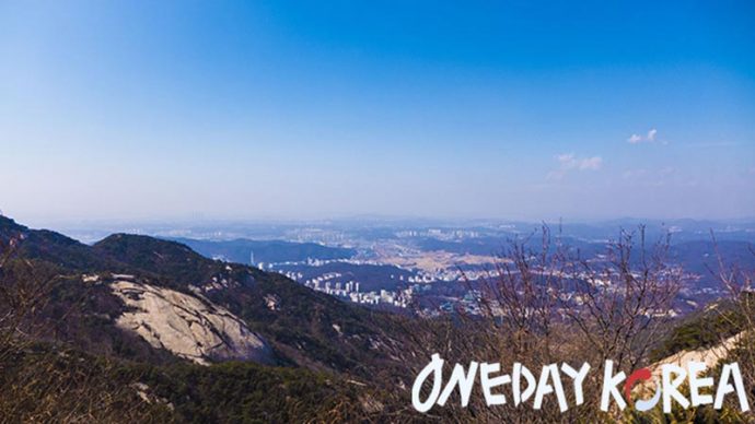 bukhansan mountain panorama